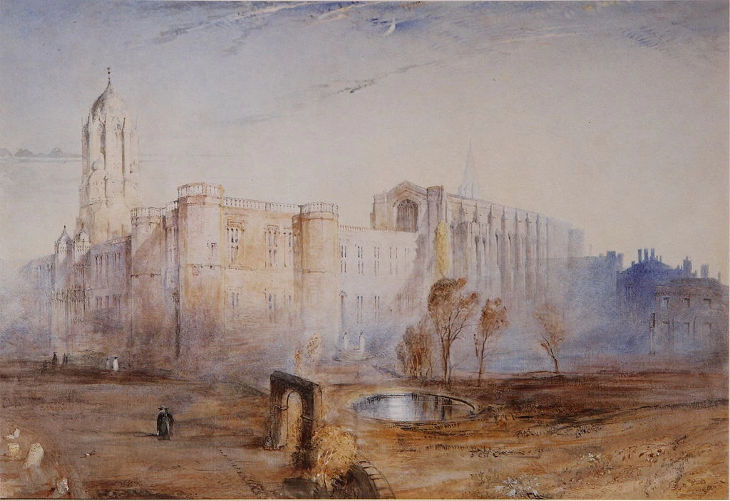 Chiesa di Cristo da St Aldate's, Oxford, 1842